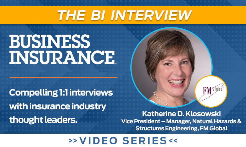 Video: The BI Interview with Katherine Klosowski of FM Global