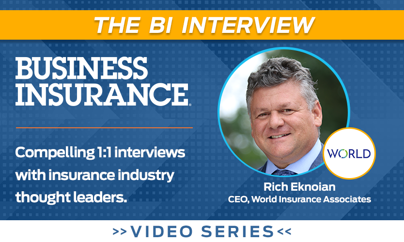 Video: The BI Interview with Rich Eknoian, World Insurance Associates