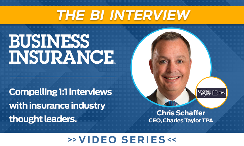 Video: The BI Interview with Chris Schaffer, Charles Taylor TPA