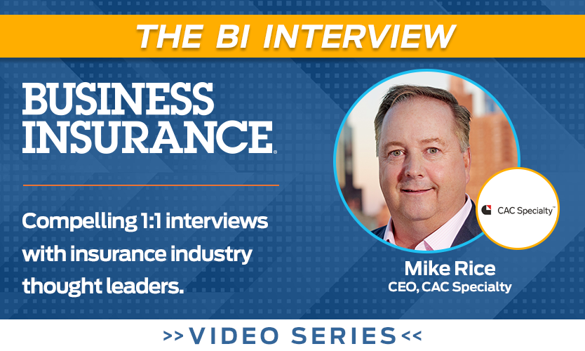 Video: The BI Interview with Mike Rice, CAC Specialty